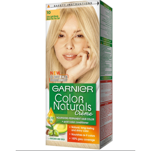 Garnier color naturals # 10 ultra light blonde