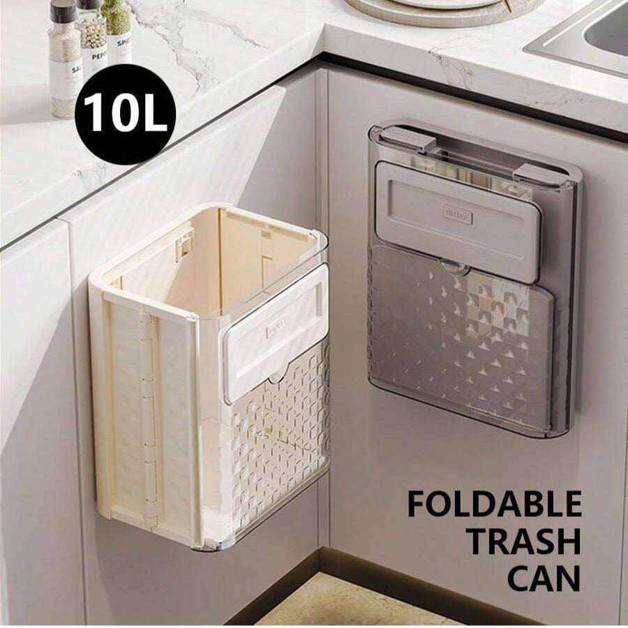 10L Capacity Wall Mounted Kitchen Trash Can