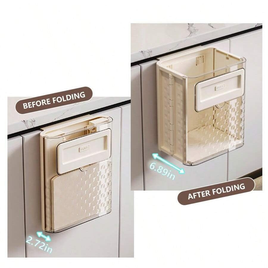 10L Capacity Wall Mounted Kitchen Trash Can