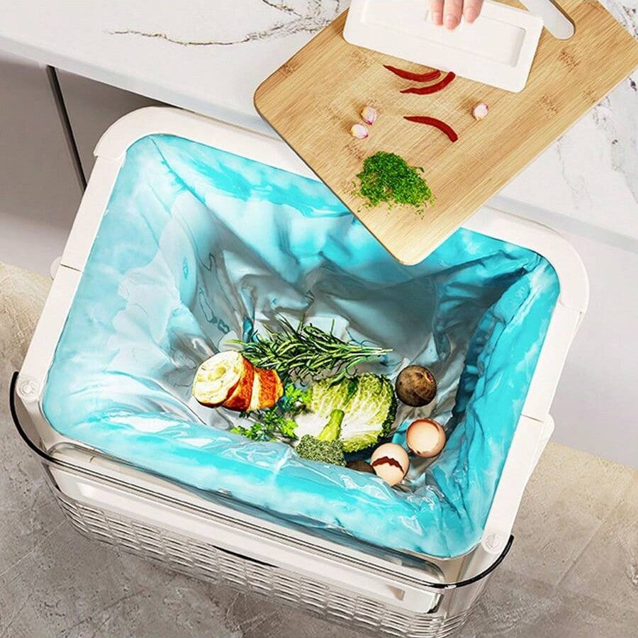 10L Capacity Wall Mounted Kitchen Trash Can