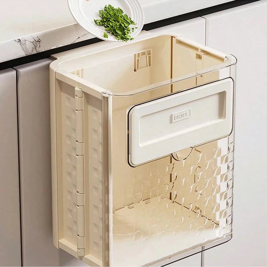 10L Capacity Wall Mounted Kitchen Trash Can
