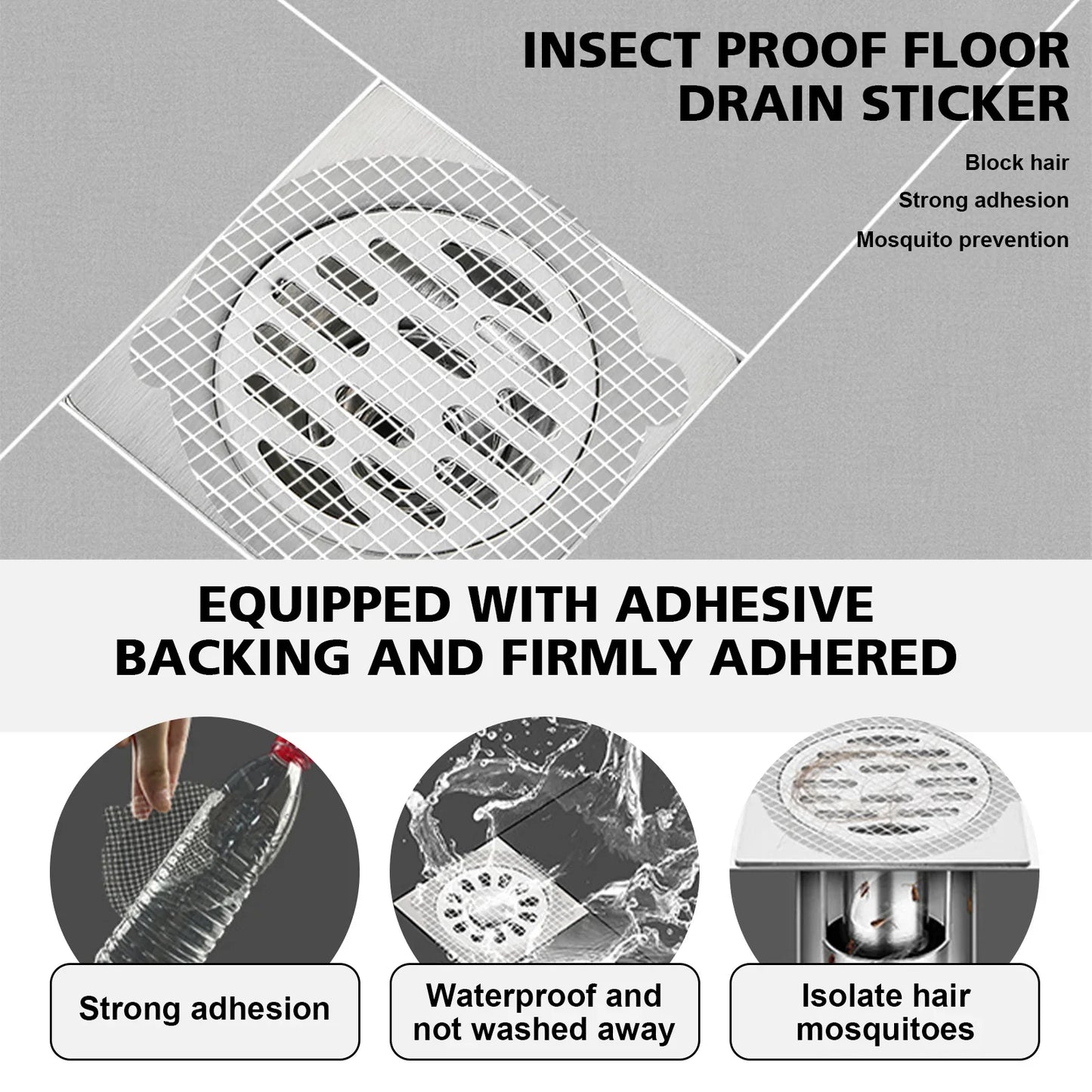 Drain Protection Tabs - Pack of 30 pcs