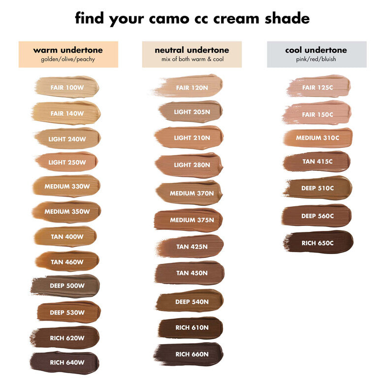 E.L.F Camo CC Cream Full-coverage color-correcting foundation with broad spectrum SPF 30 (medium 330) - Medaid International