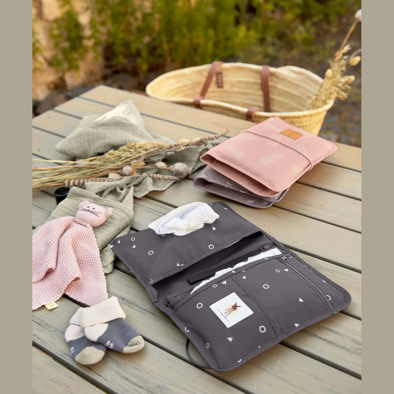 Lassig - Changing Pouch - Universe Anthracite