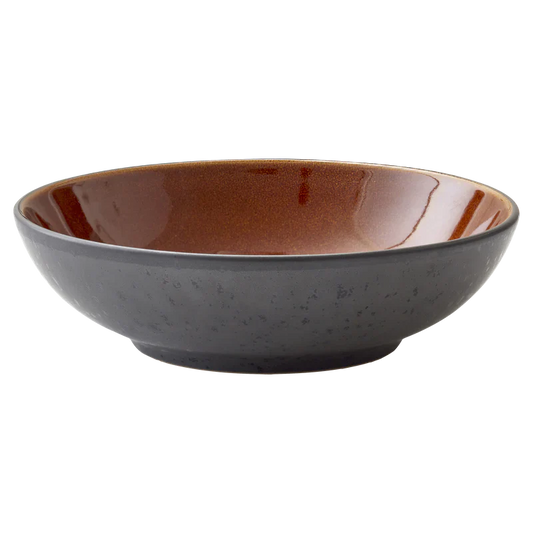 Bitz Living Pasta Bowl 20cm Black Amber Bitz