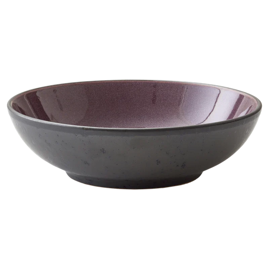Bitz Living Pasta Bowl 20cm Black Lilac Bitz