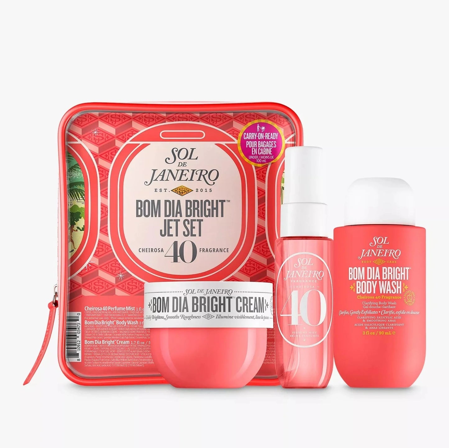 Sol de Janeiro Bom Dia Bright Jet Set Bodycare Gift Set