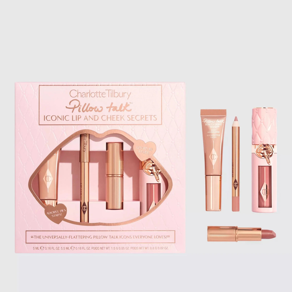 Charlotte Tilbury Pillow Talk Iconic Lip And Cheek Secrets