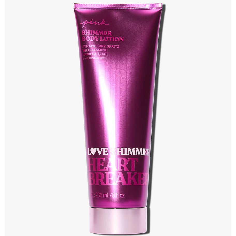 Victoria's Secret Shimmer Body Lotion HeartBreaker(With Shimmer Inside)