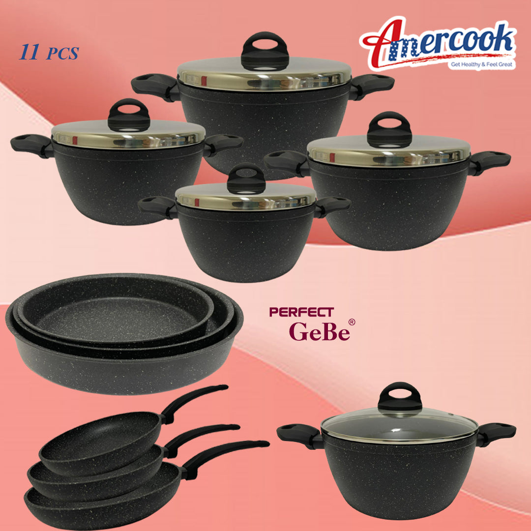 Cookware Lava Stone Sets - Medaid
