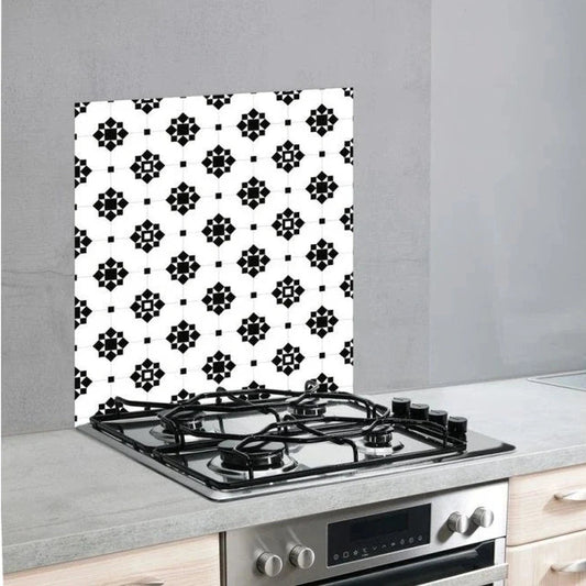 Nano-glass back wall Arabesque 60×70 cm By Wenko.de