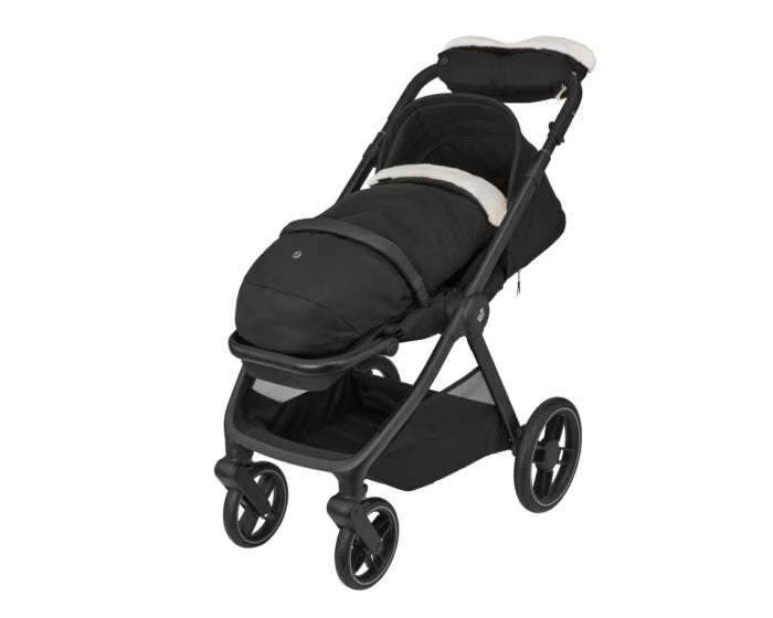 Maxi-Cosi - Oxford (Essential Black ) - 3pcs Bundle Oxford Stroller - Cabriofix i-size Car Seat - CabrioFix i-Size Base. - Travel System