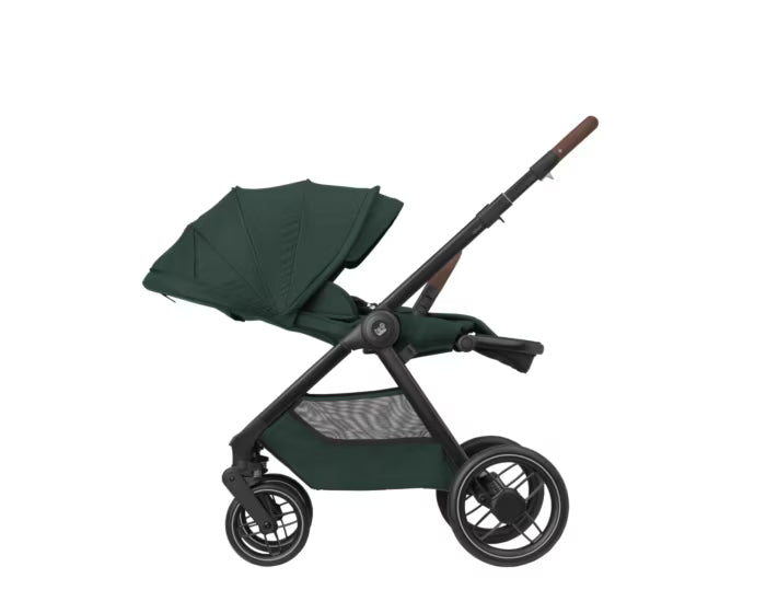 Maxi-Cosi - Oxford (Essential Green) - 3pcs Bundle Oxford Stroller (Pebble) - 360 Pro Car Seat - Familyfix 360 Pro Base - Travel System