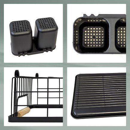 Kela Draining Rack Rica - Black