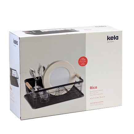 Kela Draining Rack Rica - Black