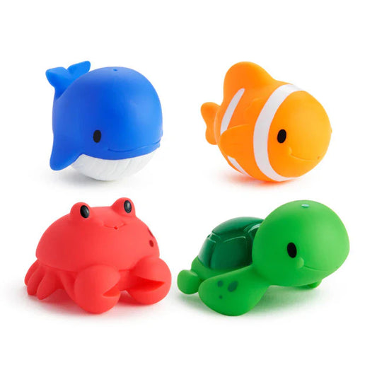 Munchkin - 4pcs - Oceans Squirters Bath Toys