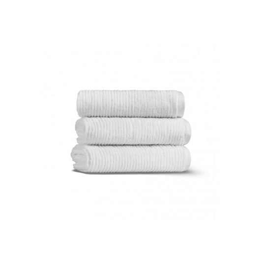 lappartement Slim Ribbed  Towel Fibrosoft ® White