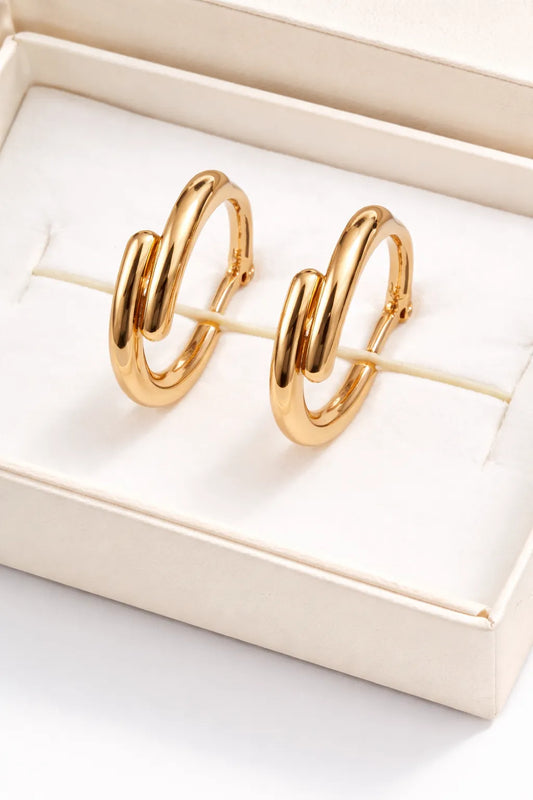 Anne Klein Women's Gold Tone Hoop Earrings | Anne Klein In Lebanon