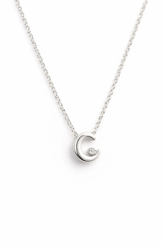 Giani Bernini Women's Sterling Silver Initial "C" Pendant Necklace|Giani Bernini In Lebanon