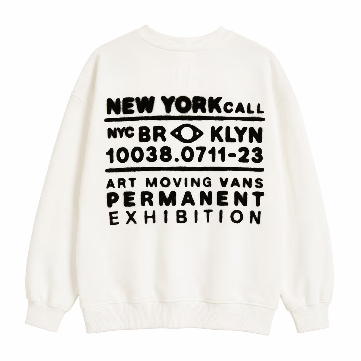 Zara Girl's White Back Graphic Long Sleeve Sweatshirt|Zara in Lebanon
