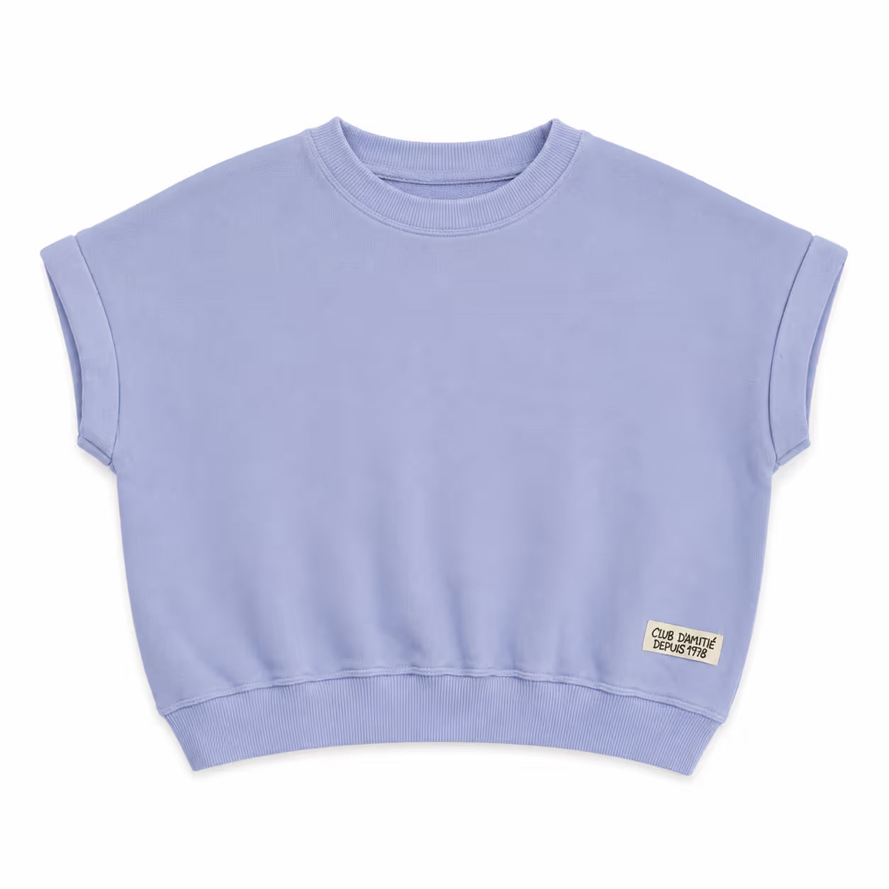 Zara Baby Girl's Light Purple Sleeveless Crew Neck Sweatshirt|Zara in Lebanon