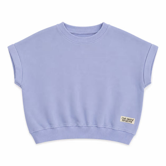 Zara Baby Girl's Light Purple Sleeveless Crew Neck Sweatshirt|Zara in Lebanon