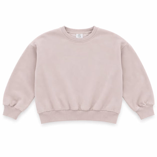 Zara Baby Girl's Light Purple Plain  Sweatshirt | Zara in Lebanon