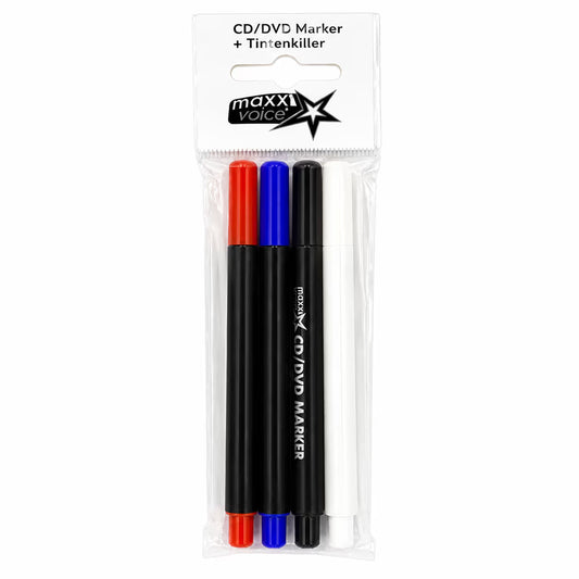 Maxx Idee CD/DVD Marker Set With Ink Eraser 4 Pack | Maxx Idee In Lebanon