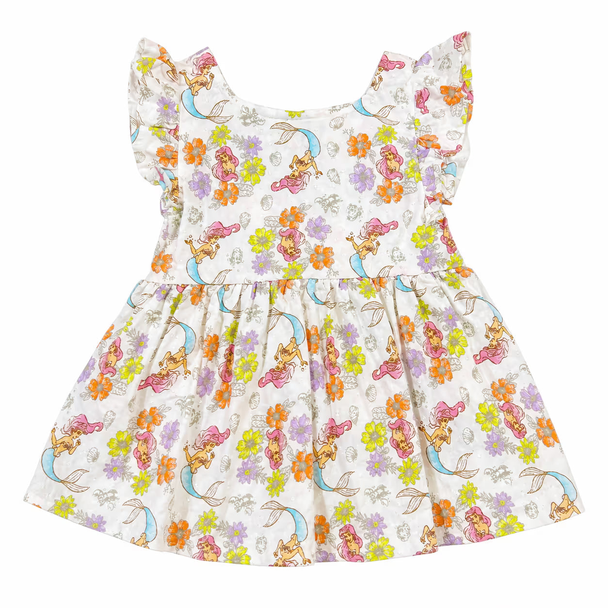 Disney Girl's Multicolor All Over Printed Dress | Disney In Lebanon