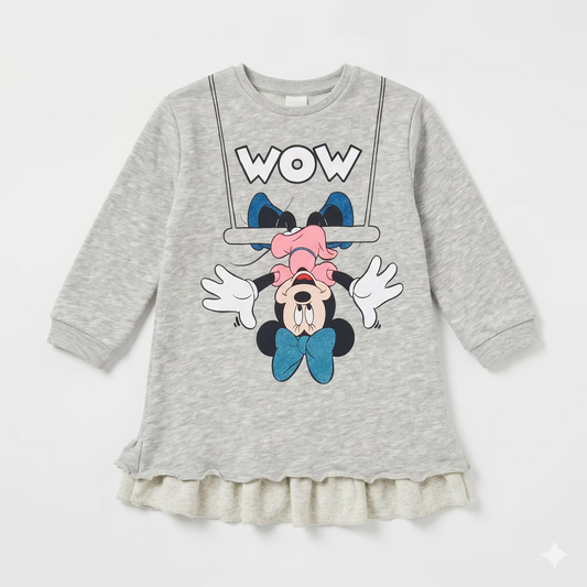 Zara Baby Girl's Grey Disney Character  Sweatshirt | Zara in Lebanon