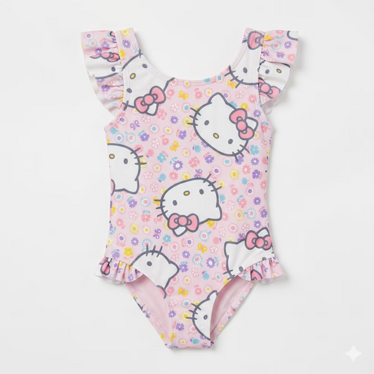Hello Kitty Baby Girl's Multicolor Printed Bodysuit | Hello Kitty In Lebanon