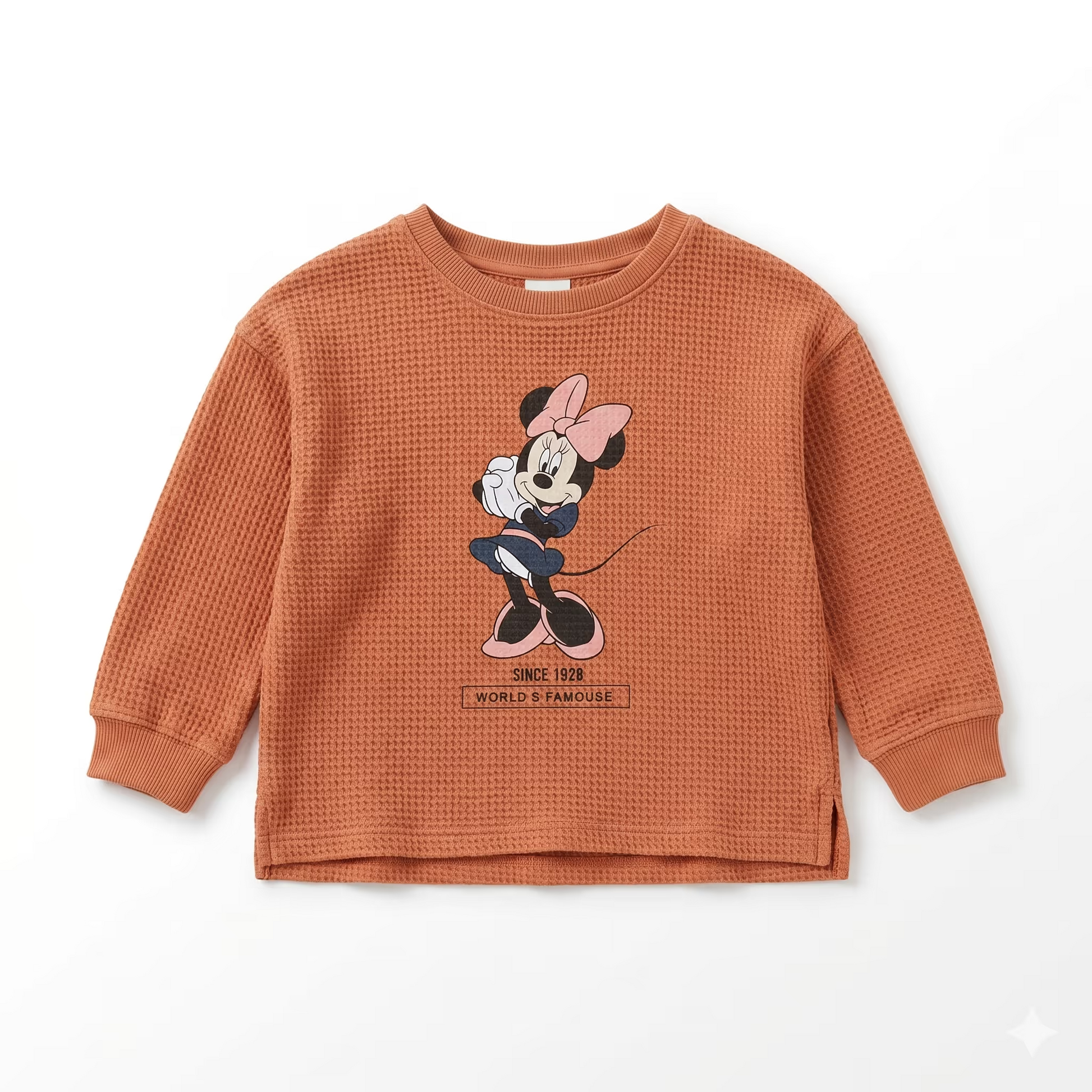 Zara Baby Girl's Washed Orange Disney Character  Blouse  | Zara in Lebanon