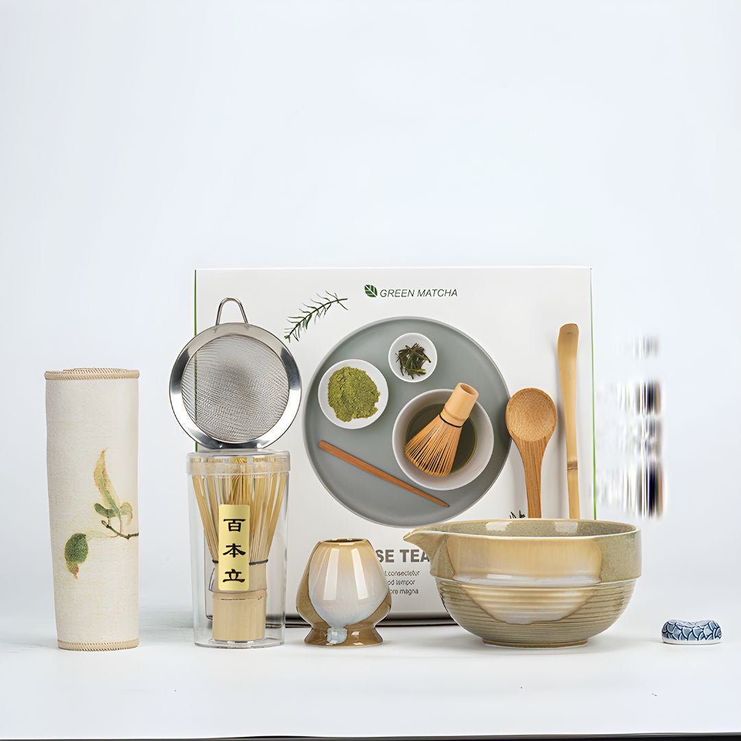 Complete Matcha Set – 500ml Bowl | 6 Pieces | Gift Box