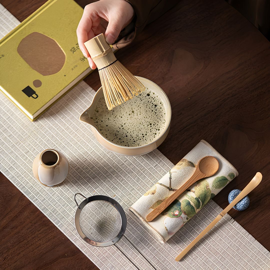 Complete Matcha Set – 500ml Bowl | 6 Pieces | Gift Box