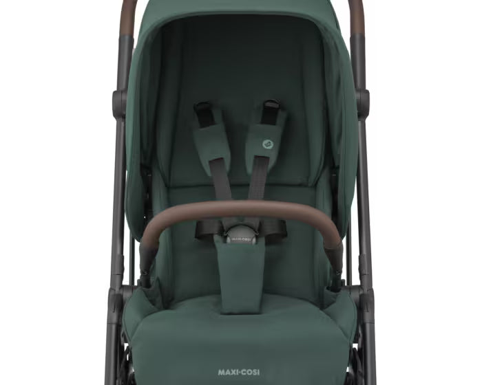 Maxi-cosi - Leona2 (Essential Green) - 3pcs Bundle Leona2 Stroller - Pebble 360 Pro Car Seat - FamilyFix i-size Pro Base - Travel System