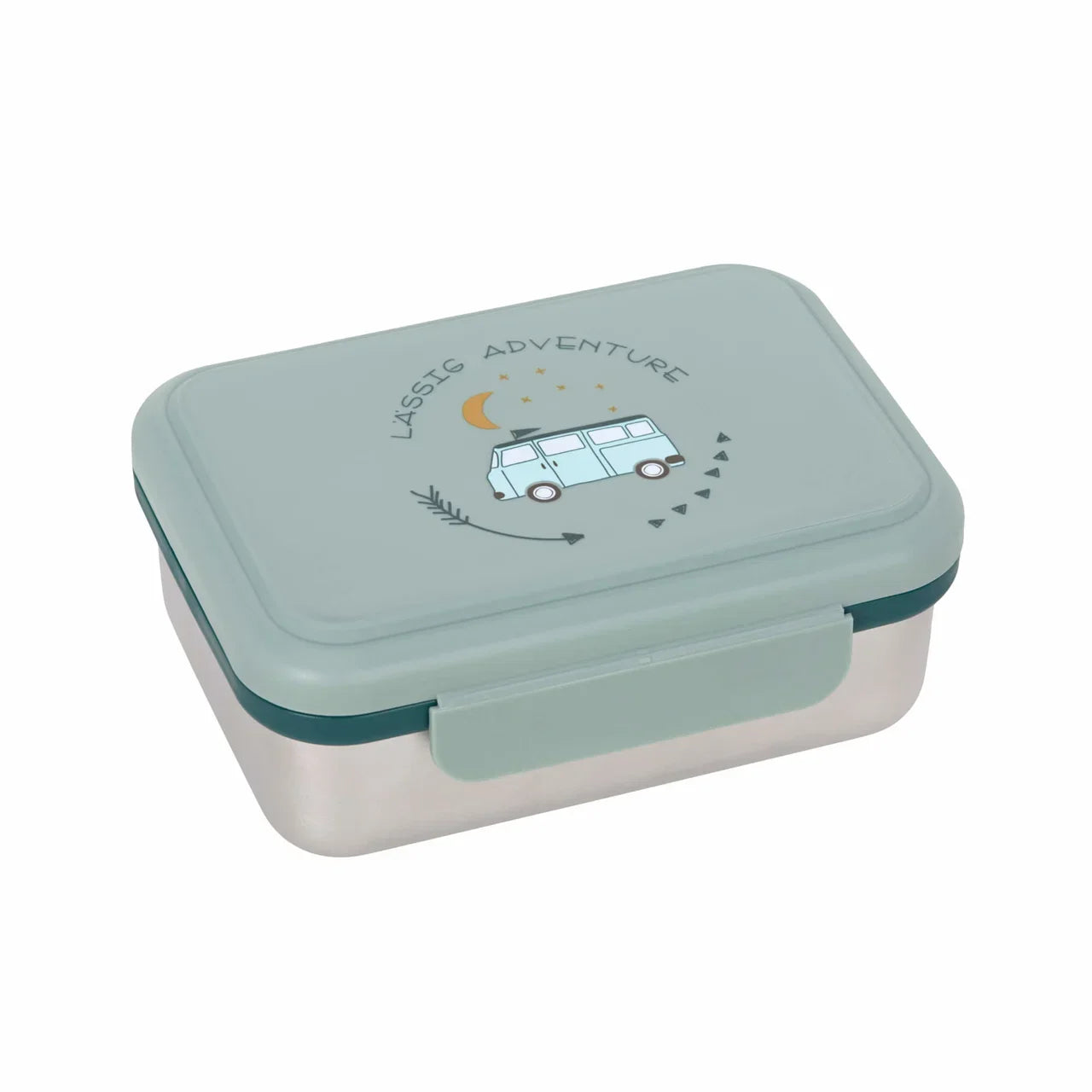 Lassig - Stainless Steel - Lunchbox Adventure Bus/Tipi