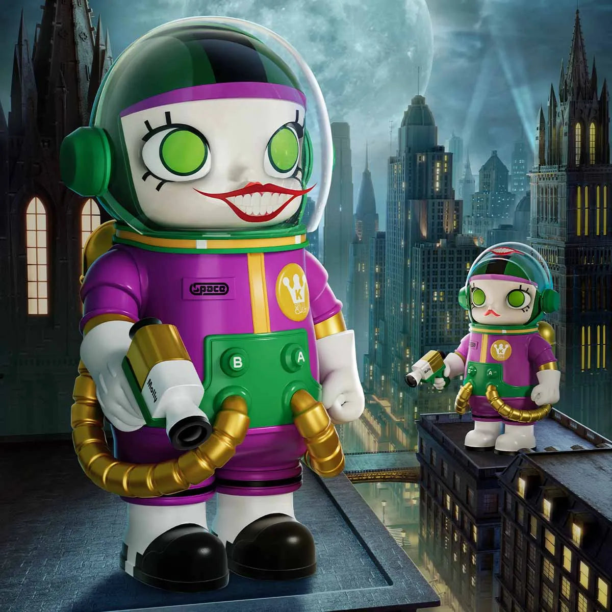 MEGA SPACE MOLLY 400% JOKER By Pop Mart - Medaid International