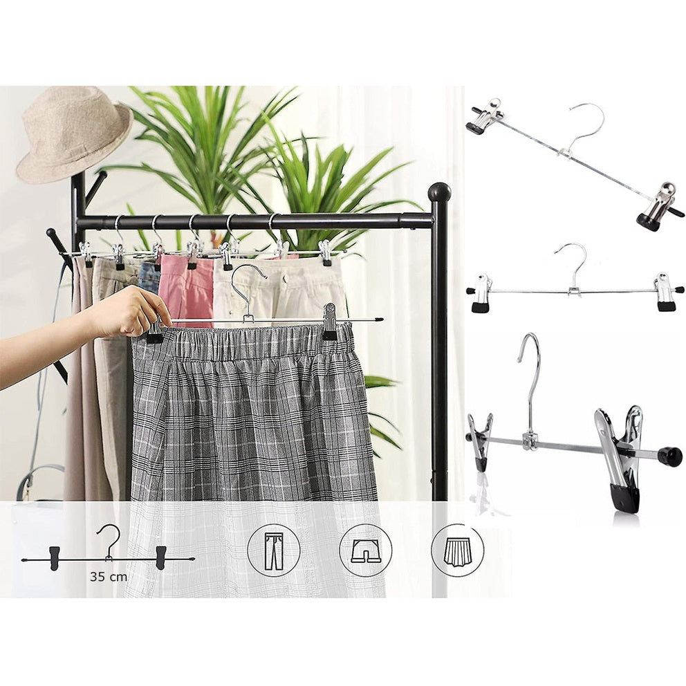 Non Slip Hanger with Clips 35 cm X3