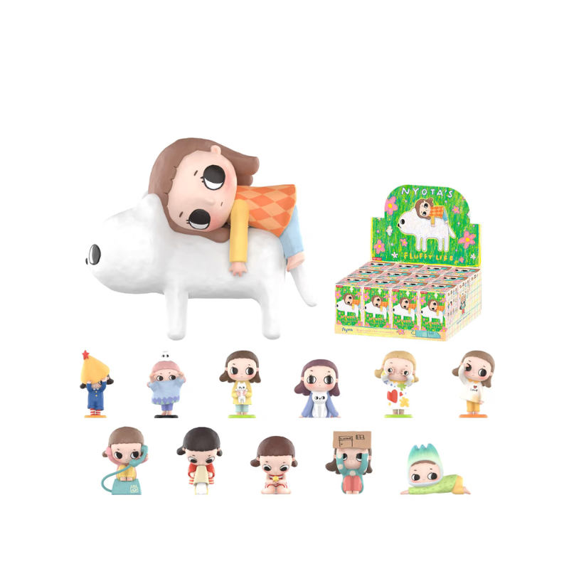Nyota's Fluffy Life Series Figures By Pop Mart - Medaid International