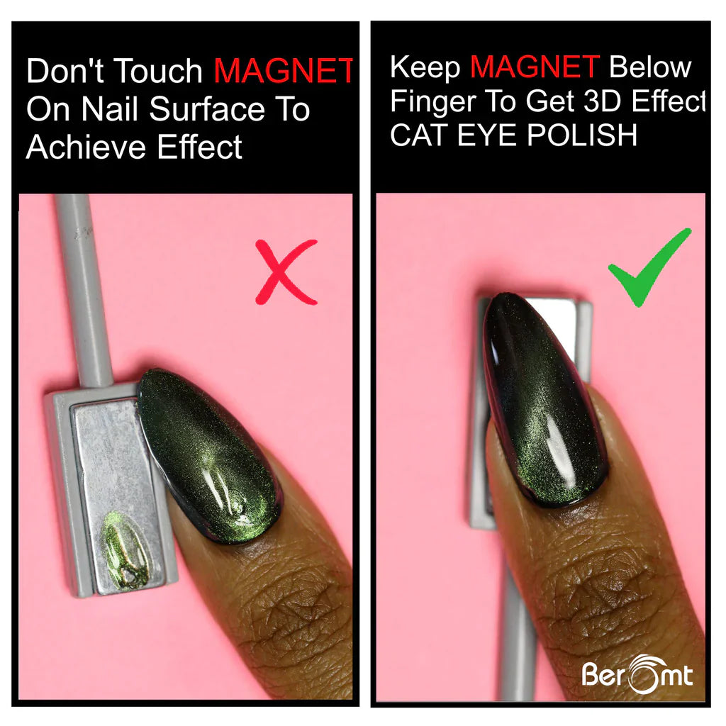 Ruby beauty cat eye magnet (12pieces) RB-362