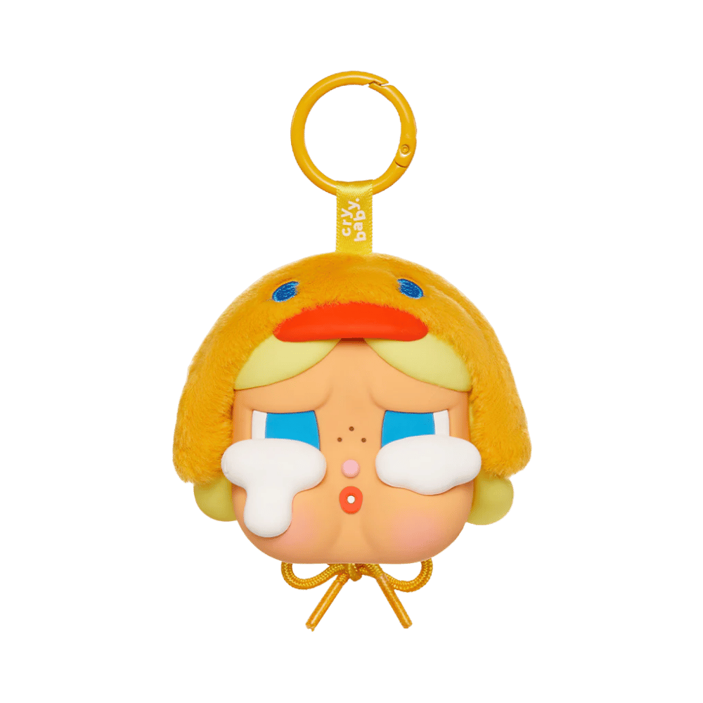 CRYBABY Crying Again Series - Earphone Case Yellow By POP MART - Medaid International