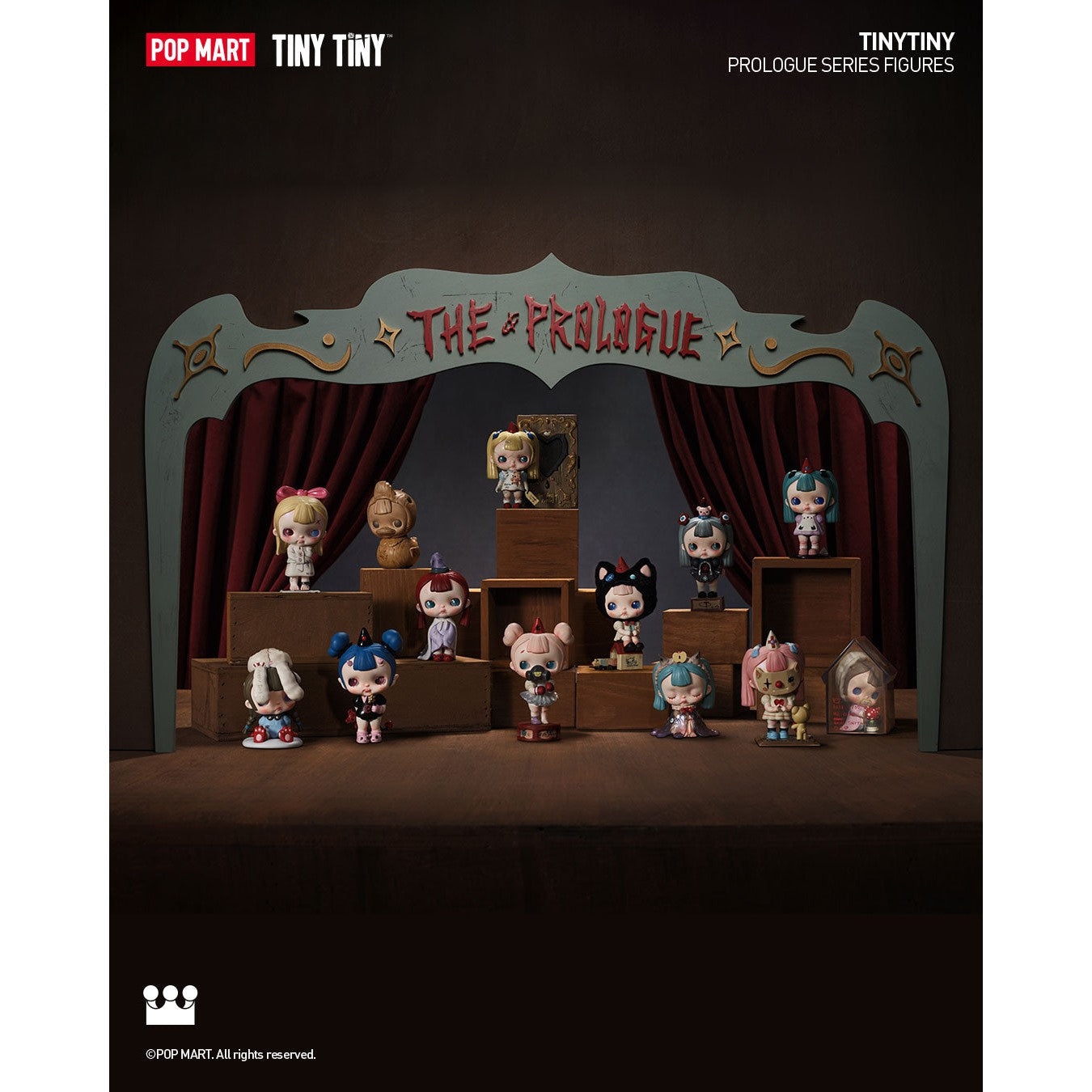 Tinytiny-PROLOGUE SERIES FIGURES By Pop Mart (1 Random) - Medaid International