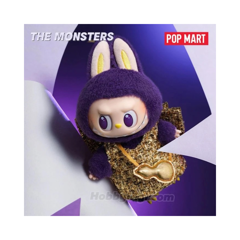 LABUBU × PRONOUNCE - WINGS OF FORTUNE Vinyl Plush Hanging Card By Pop Mart - Medaid International