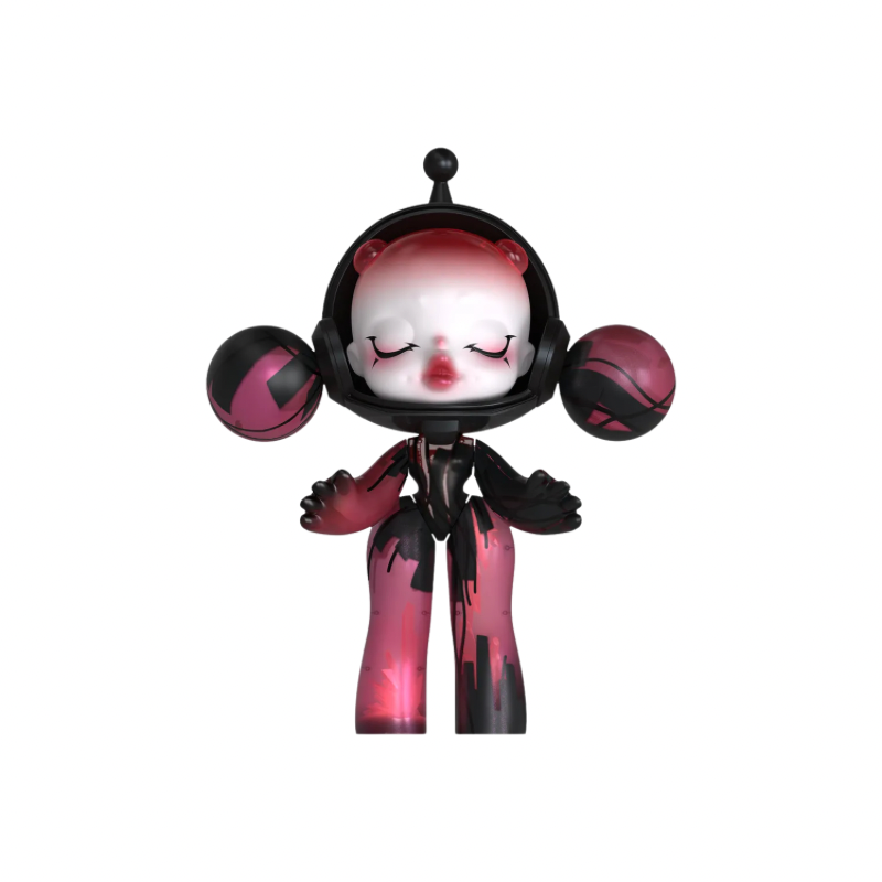 MEGA α SKULLPANDA 400% Red Crystal - Medaid International