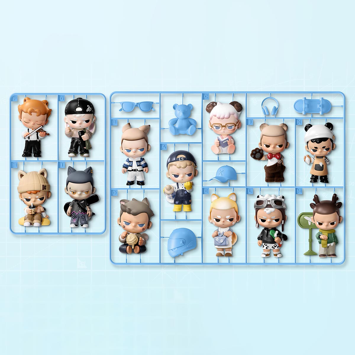 KUBO 24/7 YOU Series Figures By Pop Mart (1 Random) - Medaid International