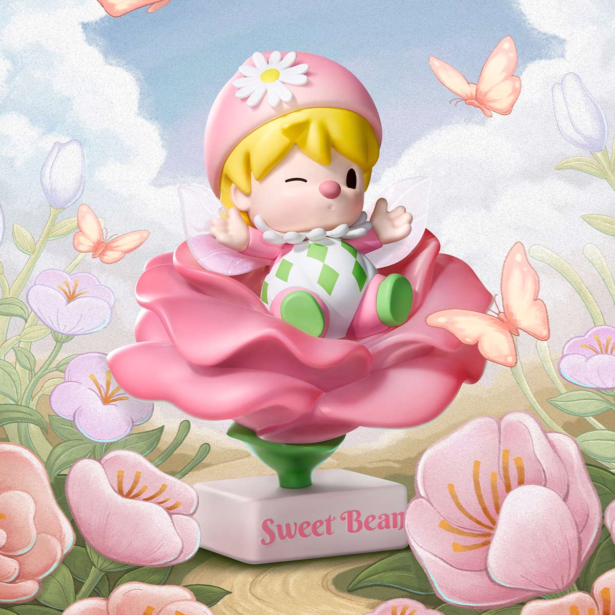 Sweet Bean Flower Fairy Figurine By Pop Mart - Medaid International
