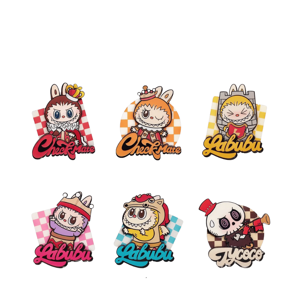 THE MONSTERS Let's Checkmate Series Fridge Magnet BlindBox By Pop Mart - Medaid International