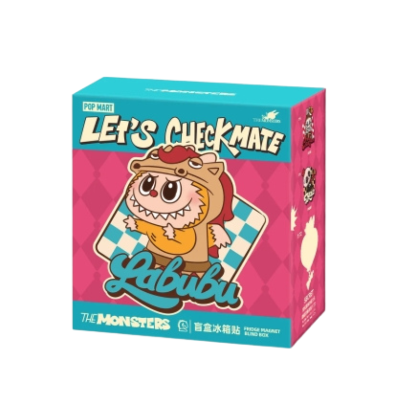 THE MONSTERS Let's Checkmate Series Fridge Magnet BlindBox By Pop Mart - Medaid International