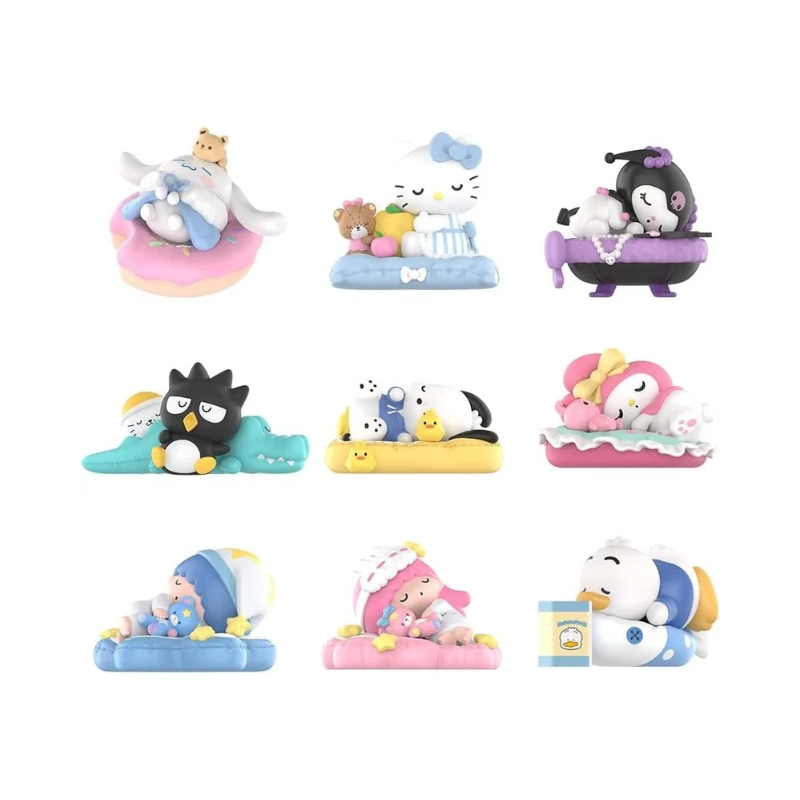 Sanrio characters Fall Asleep Series Figures (1 random) - Medaid International