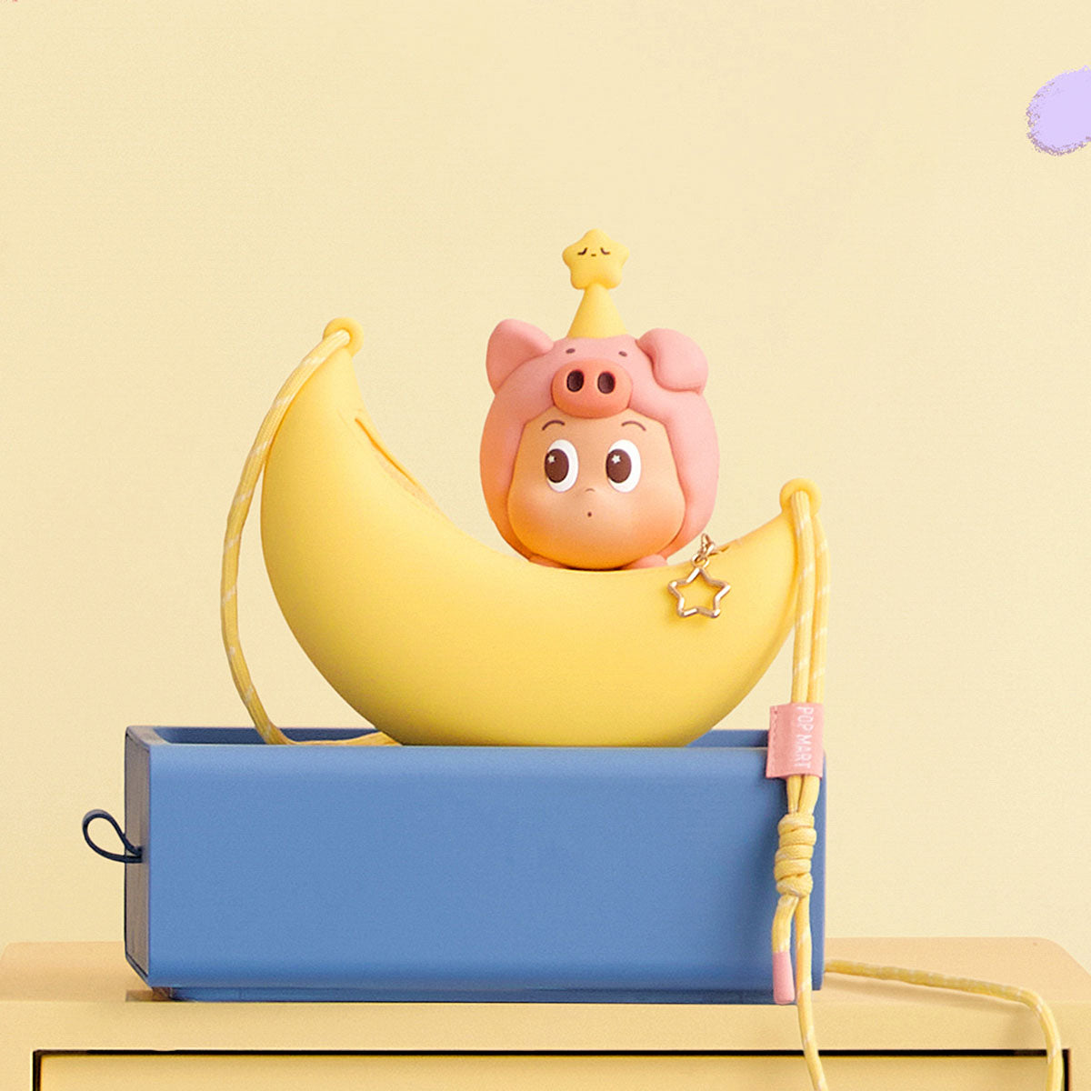 POP BEAN Pajama Party Twinkle silicone crossbody bag By Pop Mart - Medaid International